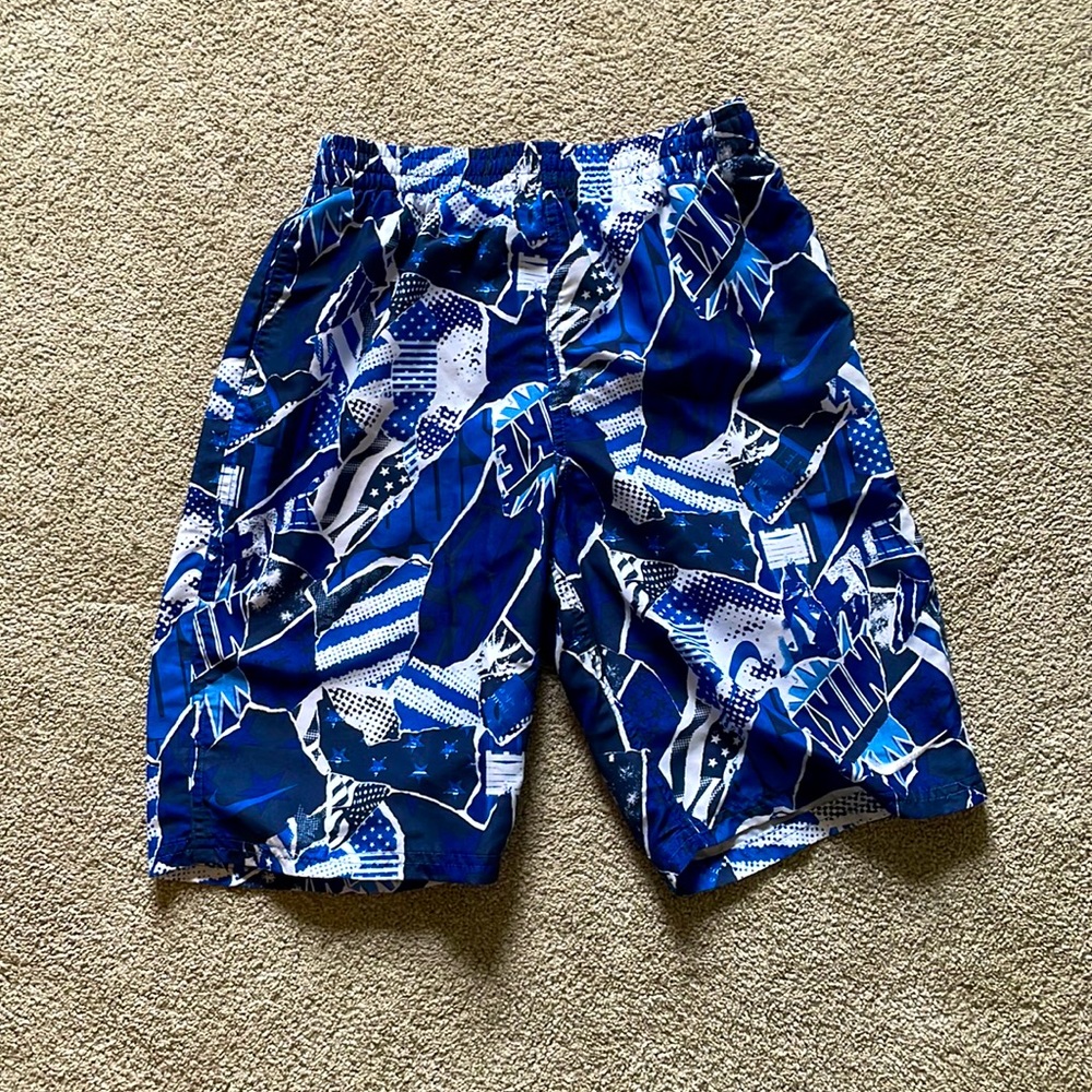 Nike Boys “Lap 8" Swim Shorts